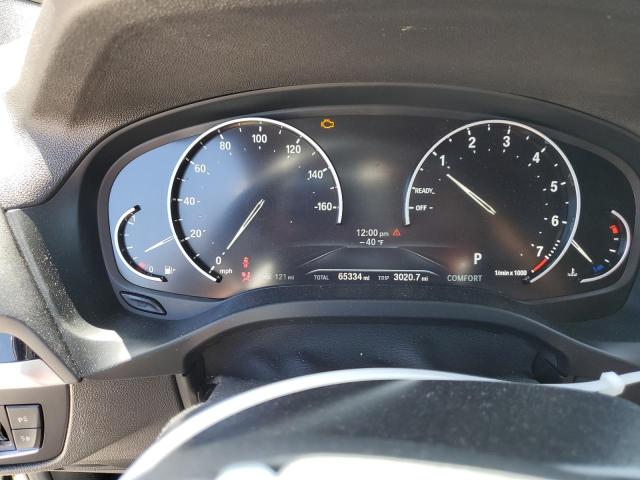 5UXTR9C53KLP77867 - 2019 BMW X3 XDRIVE30I BLACK photo 9
