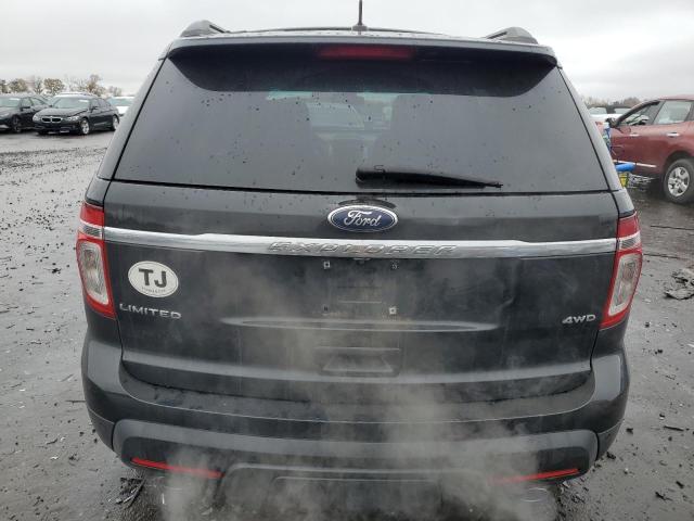 1FM5K8F81DGB04145 - 2013 FORD EXPLORER LIMITED BLACK photo 6