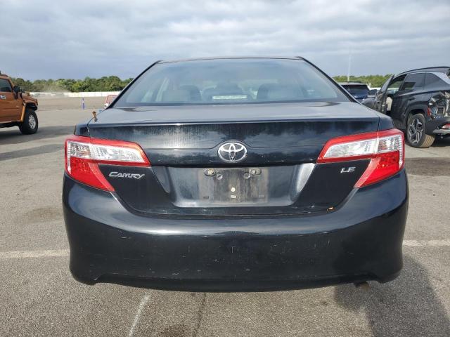 4T4BF1FK4DR283492 - 2013 TOYOTA CAMRY L BLACK photo 6