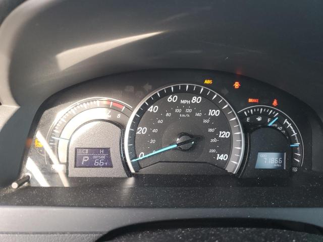 4T4BF1FK4DR283492 - 2013 TOYOTA CAMRY L BLACK photo 9