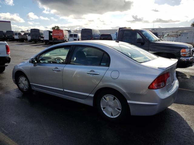 JHMFA36276S005712 - 2006 HONDA CIVIC HYBRID SILVER photo 2