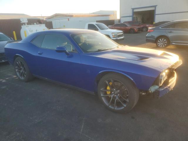 2C3CDZFJ3MH670749 - 2021 DODGE CHALLENGER R/T SCAT PACK BLUE photo 4