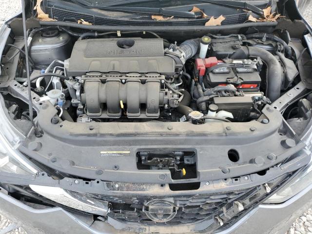 3N1AB7AP6KY456437 - 2019 NISSAN SENTRA S GRAY photo 11