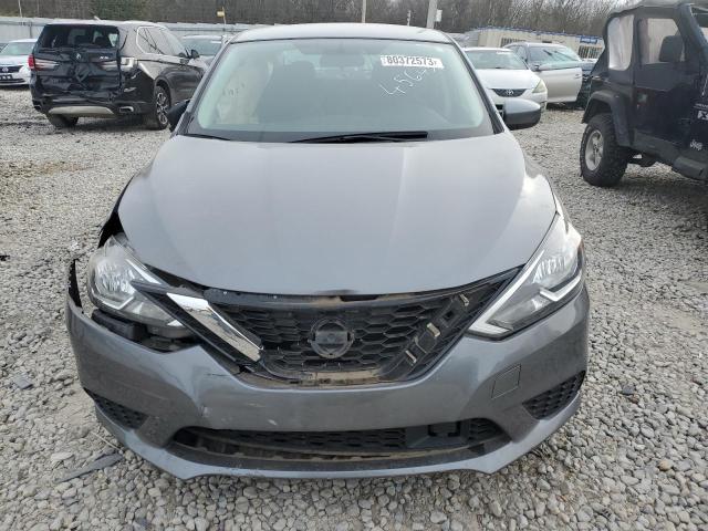 3N1AB7AP6KY456437 - 2019 NISSAN SENTRA S GRAY photo 5