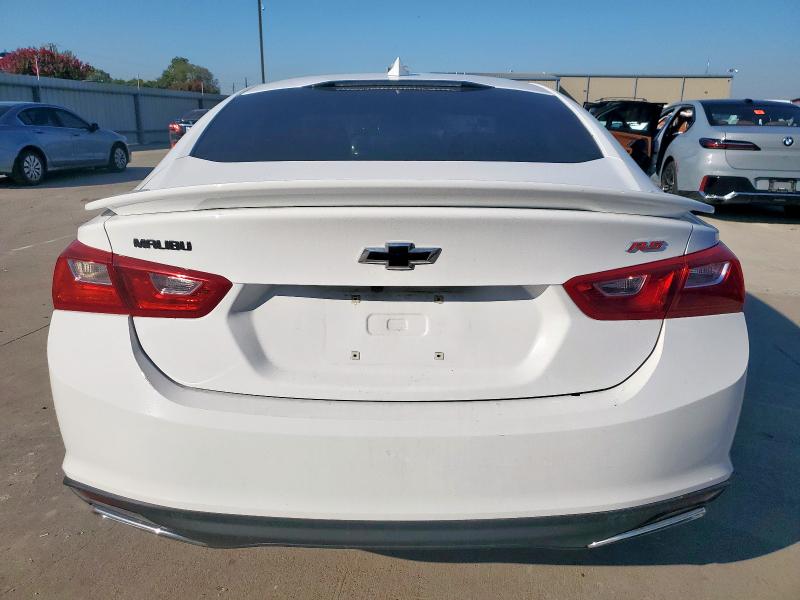1G1ZG5ST3NF205588 - 2022 CHEVROLET MALIBU RS WHITE photo 6