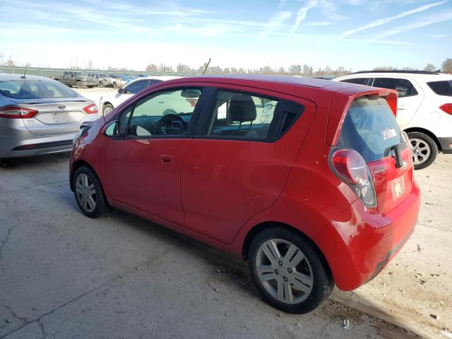 KL8CD6S95FC733807 - 2015 CHEVROLET SPARK 1LT RED photo 2