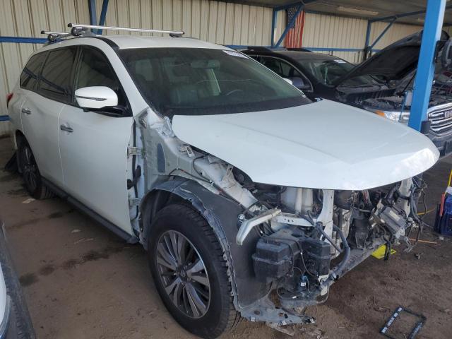 5N1DR2MM9HC611182 - 2017 NISSAN PATHFINDER S WHITE photo 4