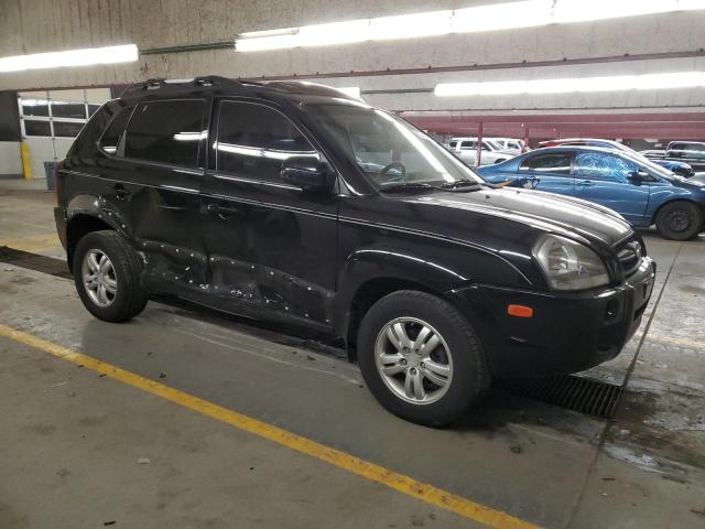 KM8JN12D08U771148 - 2008 HYUNDAI TUCSON SE BLACK photo 4