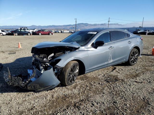 JM1GL1WY6M1616651 - 2021 MAZDA 6 GRAND TOURING RESERVE GRAY photo 1