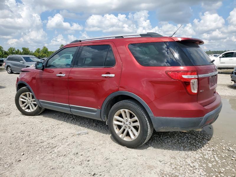 1FM5K7D89DGB92987 - 2013 FORD EXPLORER XLT RED photo 2