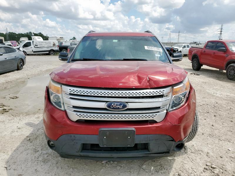 1FM5K7D89DGB92987 - 2013 FORD EXPLORER XLT RED photo 5