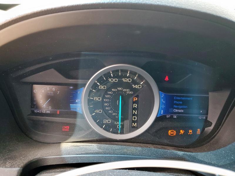 1FM5K7D89DGB92987 - 2013 FORD EXPLORER XLT RED photo 9