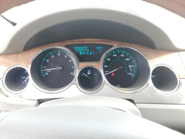 5GAKVBED8BJ370385 - 2011 BUICK ENCLAVE CXL WHITE photo 9