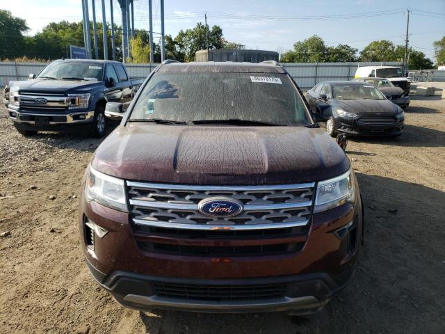 1FM5K7D85JGB97275 - 2018 FORD EXPLORER XLT 勃艮第红 照片 5