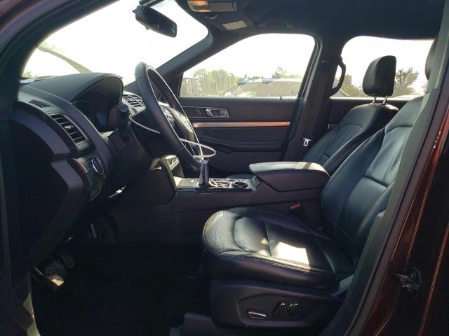 1FM5K7D85JGB97275 - 2018 FORD EXPLORER XLT 勃艮第红 照片 7