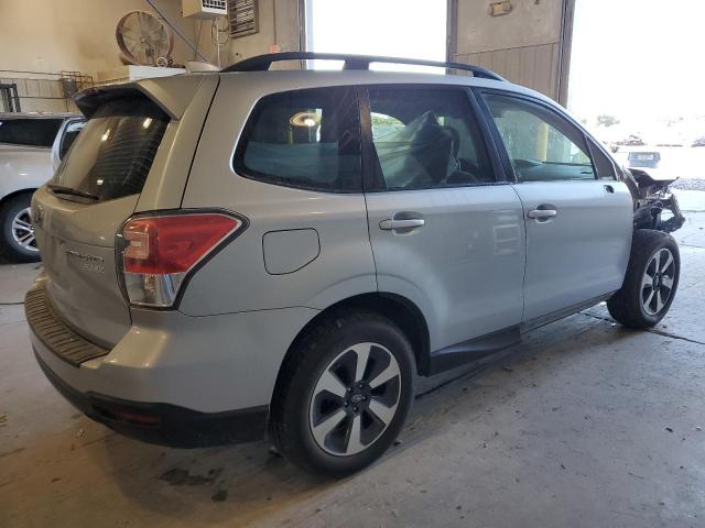 JF2SJAGC8HH587185 - 2017 SUBARU FORESTER 2.5I PREMIUM SILVER photo 3