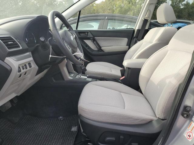 JF2SJAGC8HH587185 - 2017 SUBARU FORESTER 2.5I PREMIUM SILVER photo 7