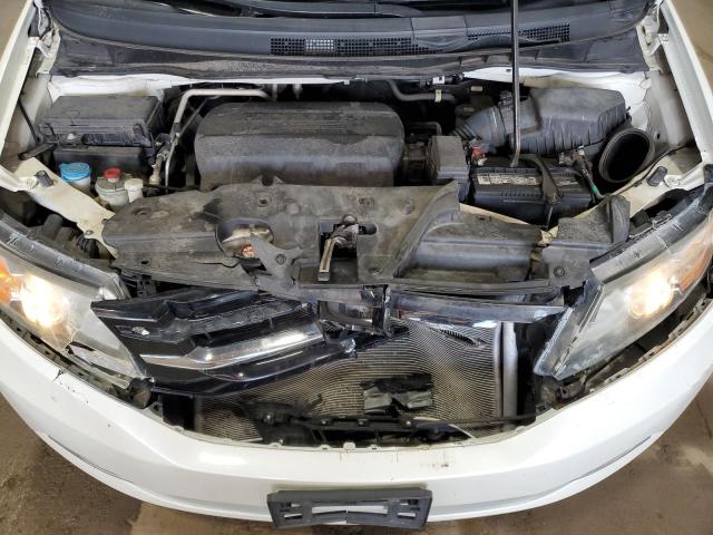 5FNRL5H6XEB014629 - 2014 HONDA ODYSSEY EXL Սպիտակ լուսանկար 12