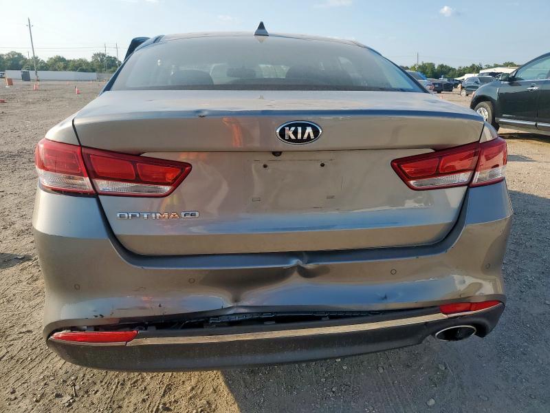 5XXGT4L30JG209130 - 2018 KIA OPTIMA LX GRAY photo 6