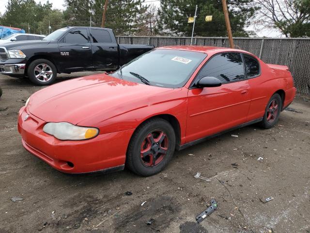 2G1WW12E939255532 - 2003 CHEVROLET MONTE CARL LS RED photo 1