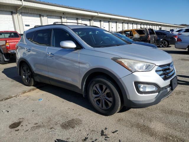 5XYZU3LB7EG188558 - 2014 HYUNDAI SANTA FE S SILVER photo 4