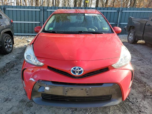 JTDZN3EU2FJ024390 - 2015 TOYOTA PRIUS V RED photo 5