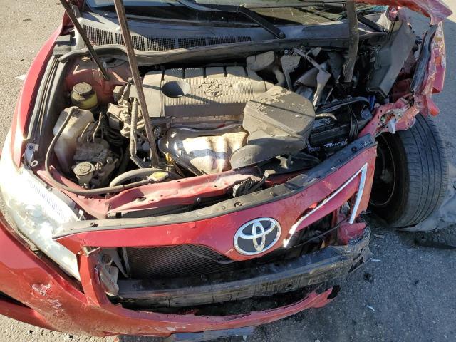 4T1BF3EK2BU596464 - 2011 TOYOTA CAMRY BASE RED photo 11