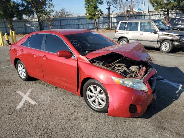 4T1BF3EK2BU596464 - 2011 TOYOTA CAMRY BASE RED photo 4