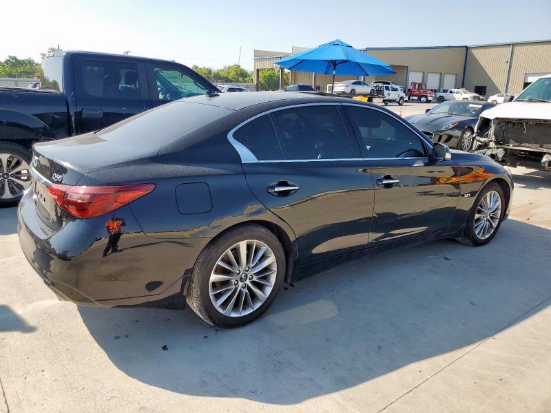 JN1EV7AR5KM555165 - 2019 INFINITI Q50 LUXE 黑色 照片 3
