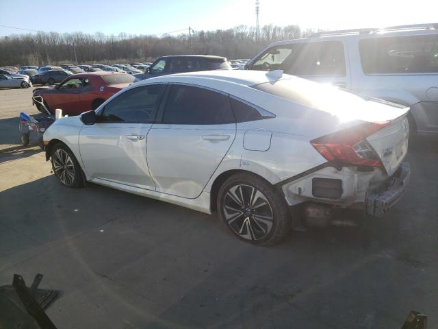 JHMFC1F77JX002816 - 2018 HONDA CIVIC EXL Սպիտակ լուսանկար 2