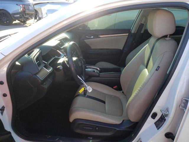 JHMFC1F77JX002816 - 2018 HONDA CIVIC EXL Սպիտակ լուսանկար 7