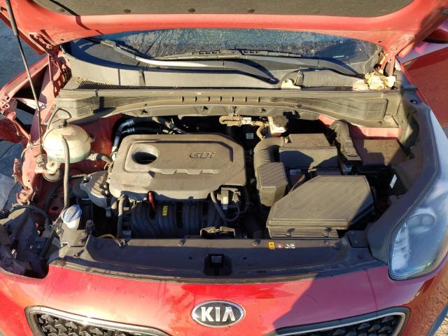 KNDPM3AC7K7504908 - 2019 KIA SPORTAGE LX RED photo 12