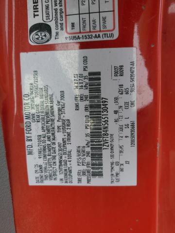 1ZVFT84N565130497 - 2006 FORD MUSTANG RED photo 12