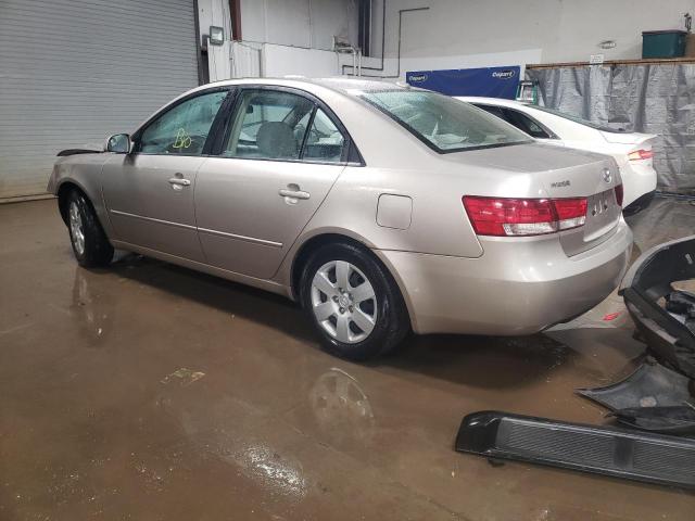 5NPET46C78H372925 - 2008 HYUNDAI SONATA GLS TAN photo 2