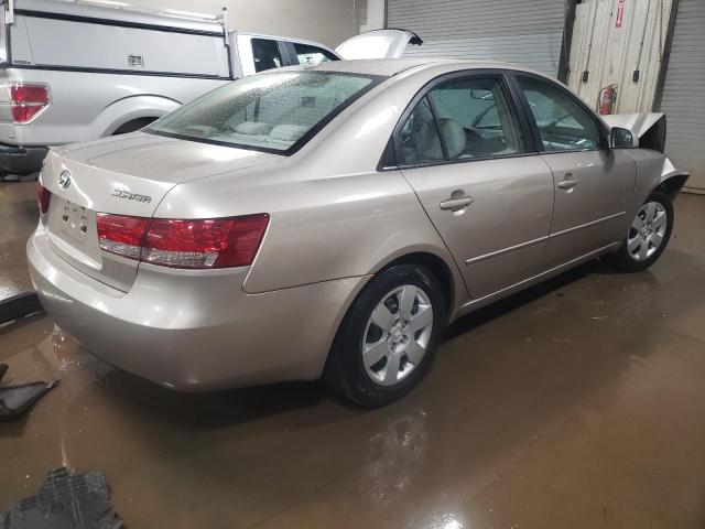 5NPET46C78H372925 - 2008 HYUNDAI SONATA GLS TAN photo 3