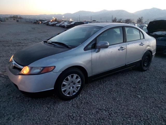 1HGFA46568L000937 - 2008 HONDA CIVIC GX SILVER photo 1