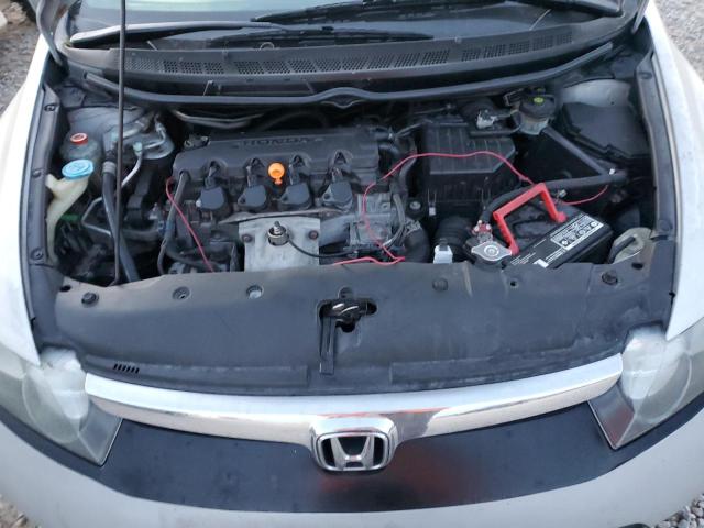 1HGFA46568L000937 - 2008 HONDA CIVIC GX SILVER photo 11