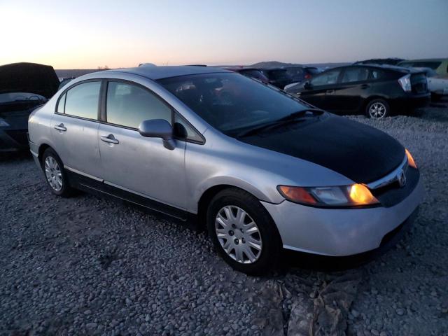 1HGFA46568L000937 - 2008 HONDA CIVIC GX SILVER photo 4