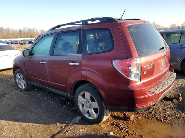 JF2SH64629H762488 - 2009 SUBARU FORESTER 2.5X LIMITED BURGUNDY photo 2