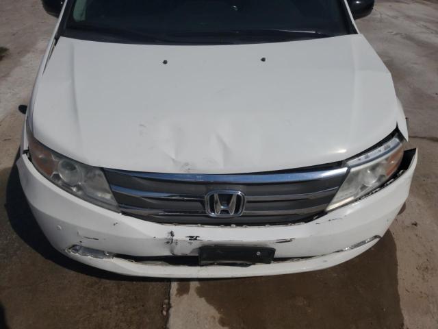 5FNRL5H98BB088315 - 2011 HONDA ODYSSEY TOURING WHITE photo 12