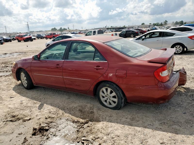 4T1BE32K32U107240 - 2002 TOYOTA CAMRY LE MAROON photo 2