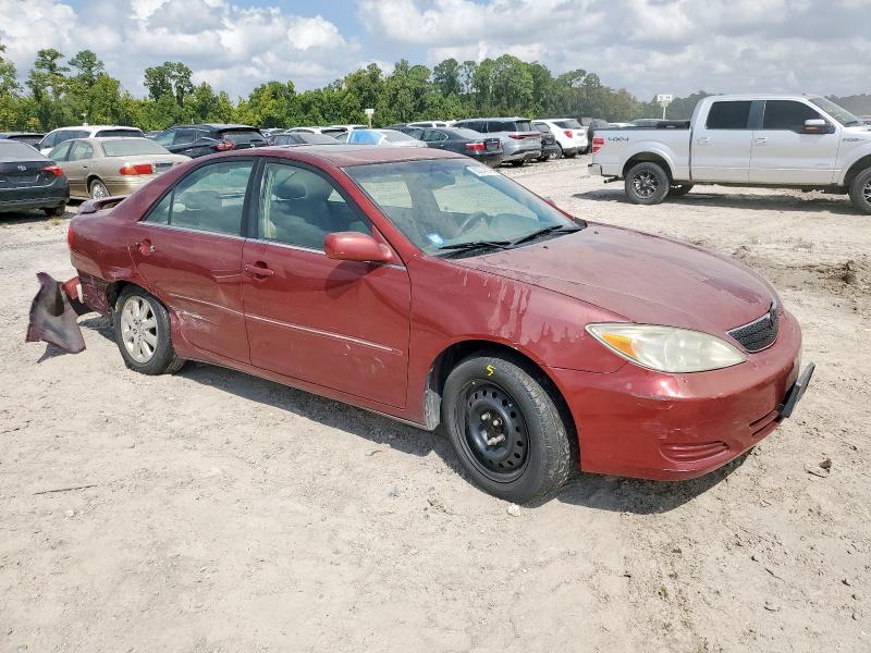 4T1BE32K32U107240 - 2002 TOYOTA CAMRY LE MAROON photo 4