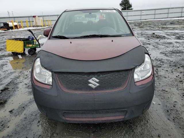 JS2YC412585103131 - 2008 SUZUKI SX4 BURGUNDY photo 5