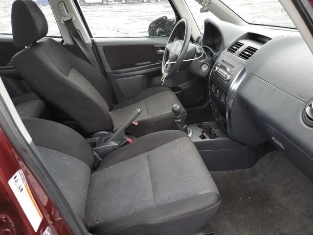 JS2YC412585103131 - 2008 SUZUKI SX4 BURGUNDY photo 7