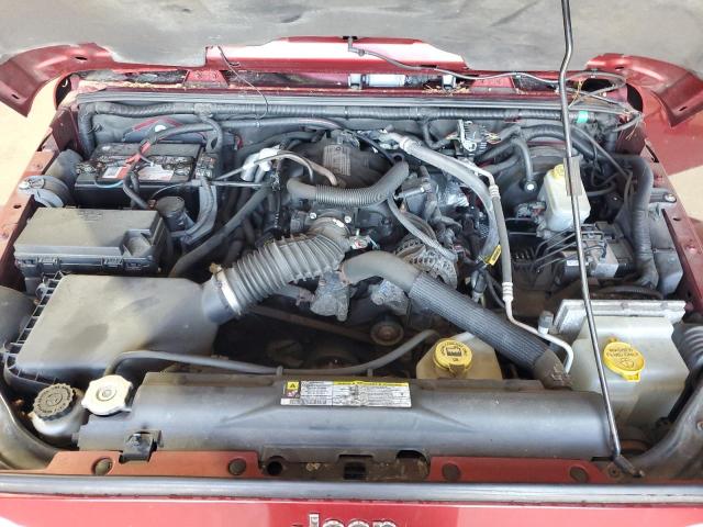 1J4AA5D13BL570314 - 2011 JEEP WRANGLER SAHARA Rojo foto 11