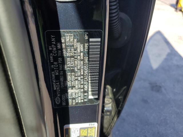 KM8JFCA15NU051940 - 2022 HYUNDAI TUCSON SEL CONVENIENCE Qara foto 13