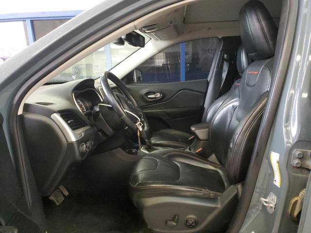 1C4PJMBS0FW693997 - 2015 JEEP CHEROKEE TRAILHAWK TURQUOISE photo 7