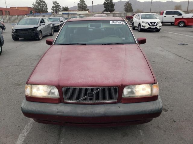 YV1LS5725T1330091 - 1996 VOLVO 850 BURGUNDY photo 5