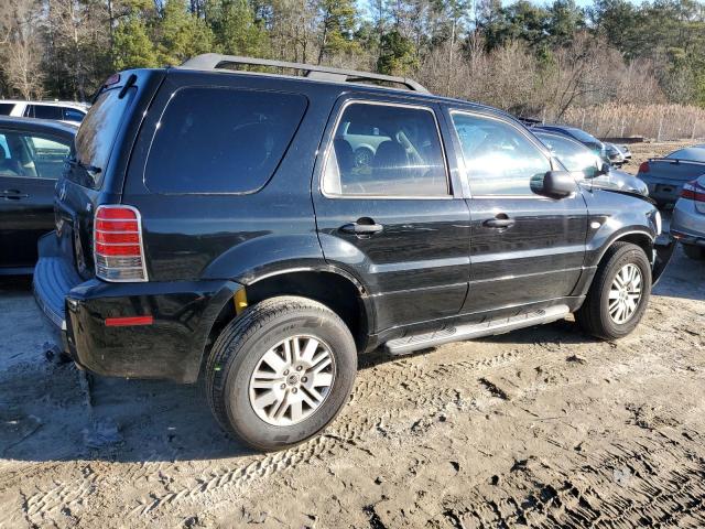 4M2YU561X6KJ00473 - 2006 MERCURY MARINER BLACK photo 3