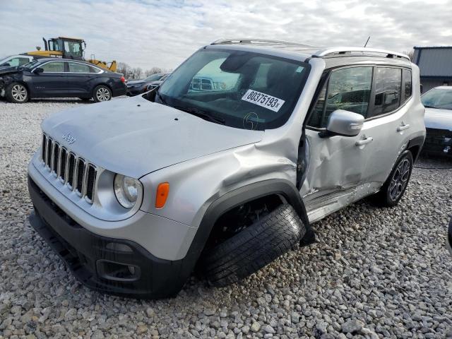 ZACCJBDT6FPB32595 - 2015 JEEP RENEGADE LIMITED SILVER photo 1